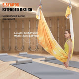 Aerial Yoga Hammock & Swing, 5 m Length, Aerial Yoga Starter Kit with 100gsm Nylon Fabric, Full V952-DCK5X28MJBJCTCNK6V0