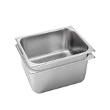 SOGA 2X Gastronorm GN Pan Full Size 1/2 GN Pan 20cm Deep Stainless Steel Tray GASTRONORMPANS5412X2