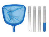 Pool Skimmer Net Reinforced Frame Large Opening Swimming Pool Cleaning Net with Long Poles for Spa V1294-YM0901-3111240039911