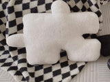 Plush Throw Pillow Ultra Soft Cushion Puzzle Special Shaped for Sofa Bed Window Home Decor White V1294-YM0512-3117220278812