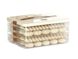 Dumpling Storage Box Large Capacity Multi Layer Transparent Plastic Airtight Food Container Kitchen V1294-YM0703-3118230143812