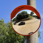 60cm Round Convex Mirror Blind Spot Safety Traffic Driveway Shop Wide Angle V63-824421