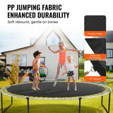 VEVOR Replacement Trampoline Mat Fits 14ft Frame 72 V-Rings 5.5" Spring Length V952-YXBCTD14YC72DJPYCV0