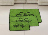 2 Pcs Artificial Grass Pet Mat Soft, Fast-Drying & Non-Slip Sleeping Pad for Cats and V888-ELOSUNG36868