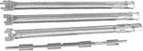 4 Piece Stainless Steel Gas Grill Burner Tube Set with 3 Burners and Crossover Tube for Weber Spirit V1189-LC-HW-00415