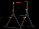 Centra Foldable Power Tower Pull Up Dip Station Adjustable Height Home Gym 220kg SP1102-AU