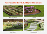 Metal Landscape Edging, 8 Packs 72 in Rust-Resistant Aluminum Alloy Landscape Edging, Bendable V952-LZJSPZ8PCS72VOIEEV0