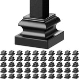 50 PCS Aluminum Alloy Baluster Flat Shoes Wrought Spindles for Staircase V952-LGXZLHJPM50POOK8QV0