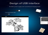 Portable A3 LED Tracing Light Box - 15.75x13.2 Inch Slim Light Pad with USB Power, Adjustable V1189-LWWAL-20260401-05353