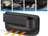 DEIKAL 2 Pack Car Leather Cup Holder Gap Bag - Car Seat Gap Filler & Organizer, Adjustable Seat Gap V1189-LWWAL-20260325-00119
