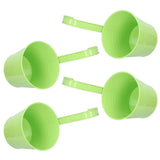 4Set Flower Plant Succulent Pot Wall Mounted Iron Planter Garden Balcony Accessory V1294-YM0901-3111210030313