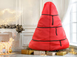 Jingle Jollys Christmas Tree Storage Bag Fits Up to 8ft Tree Xmas Bag Zipper Red XM-TR-8FT-BAG-RD