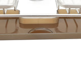 Kitchen Sink Faucet Organizer Space Aluminium Plastic Multifunctional Space Saving Hook Fast Drying V1294-YM0901-3117240214712