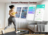 Everfit 3 in 1 Walking Pad Treadmill 20% Auto Incline Under Desk Treadmills for Home Gym With 40cm TMILL-400-AINC-BK