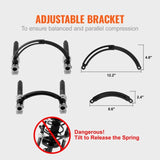 Coil Compressor Tool, 2 pcs Heavy Duty Macpherson Strut Compressor Set, 2646 lbs Strut V952-LJSJZDHCZQSDQM65RV0