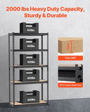 VEVOR Storage Shelves 406 x 914 x 1813 mm 5-tier Garage Storage Shelving V952-MDBSXHJ163676V4VPV0