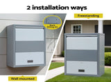 Gardeon Parcel Letterbox Drop Box Package Grey PDB-S-75-GY