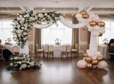 3m Wedding Arch Backdrop Stand Square Metal Frame for Balloons & Flowers V63-954041