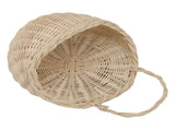 Wall Hanging Rattan Basket Multifunctional Wall Mounted Woven Storage Basket for Home Beige V1294-YM3117220247011-0421