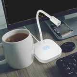 LED USB Desktop Microphone - Condenser Mic with Base for PC, Streaming, Podcast V1263-JX-3670