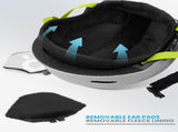 OutdoorMaster Kids Snowboarding Helmet for Boys & Girls - Durable PC Shell, EPS Foam & 12 Cooling V1168-KID-SKI202-GR-S