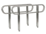 Kartrite 3ft Aluminium Wheelchair Ramp w/ Handrails 380kg Capacity 93.5cm Width WCR-01H-3FT-094-WHD