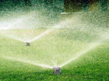 Upgraded 16-Nozzle Oscillating Sprinkler with Water Timer Automatic 360&deg Rocking Garden Sprinkler, V1192-AZ-W-26284