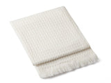 130*230CM Beige Nordic Solid Color Knitted Sofa Throw Blanket with Tassels Waffle Weave Polyester V888-ELOSUNG17037