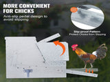 VEVOR Automatic Chicken Feeder Galvanized Steel Poultry Feeder 25 lb 10 Chickens V952-JQWLQ25LBS00D0C1ZV0