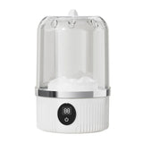 White Portable Mini Washing Machine - Rechargeable USB-C Electric Washer for Travel, Delicates & V888-ELOSUNG27600