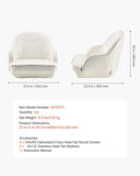 Boat Seat, Low Backrest, Boat Seat Captain Bucket Seat with Thickened Sponge Cushion & Waterproof V952-CZZYZDWFZBSBJKGMK001V0