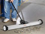 24.9 kg Rolling Magnetic Sweeper with Wheels,Push-Type Magnetic Pick Up Sweeper, Large Magnet Pickup V952-TLSCXQSQT36558SE0V0