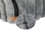 Pawz Dog Car Seat Booster Portable Travel Safety Cosy Pet Bed Washable Non Slip PT1387-GY-AU