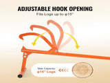 Timberjack, 48 in, Heavy Duty Log Lifter with Metal Handle, Log Roller with Adjustable Cant Hook, V952-YMQJDTZZDTIMHMXR7V0