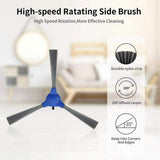 2 Set Replacement Parts Main Brush Side Brushes Filter for E20, E30, E31 Robot A V1366-AZ2-W-15677