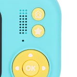 Kids Camera Blue 48MP Dual Lens 2.4inch IPS Screen 600mAh Rechargeable Battery with Tripod Kids V1294-YM0901-3113230414611
