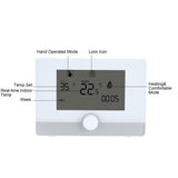 Programmable Thermostat Temperature Controller for Wall hung Boiler Heating System Black V1294-YM0722-JY02500-02