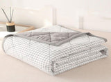 Cooling Comforter, Grey Cooling Blanket Size, Cooling Duvet for Hot Sleeper, Breathable Summer V1366-AZ2-W-13159