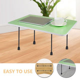 4-Pack Heavy Duty Black Metal Folding Table Leg Brackets for Home, Office, and Table Support V1369-AZ3-W-18626