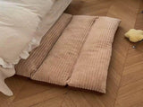 Luxuriously Soft and Thick Pet Sleeping Mat, Perfect Four-Season Floor Bed for Dogs and Cats, V1341-ZY-P5APP8GV-3XL-BROWN