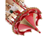 Carousel Music Box - Red Carousel Music Box V1263-JX-1264