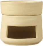 Yellow Ceramic Aroma Burner Shareable Candle Holder Aromatherapy Diffuser Home Decor V1258-DP02-BOL-354