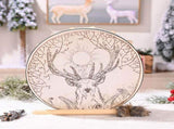 Large Shaman Drum Spirit Music Hand Drum with Drumstick Handmade Shaman Drum Home Decor V1294-YM0717-10353098