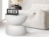 Levede Side Table Terrazzo Coffee Tables Beige CH1086