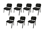 NNECN Stackable & Linkable Office Conference Visitor Community Chairs V728-AD-0256-BK