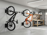 Monvelo Bike Wall Mount Swivel Bike Stand 4 PCS Vertical Rack Garage Apartment RR1015-4PK-AU
