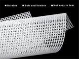 20 Sheets Plastic Canvas, 13x10.2Inch 7CT Transparent Mesh Canvas for Embroidery V1370-AZ4-07619