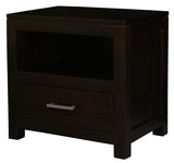 Paris 1 Drawer Solid Mahogany Timber Lamp Table V199-LT001PNMKC