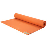 Jade Yoga Harmony Mat - Orange & Iron Flask Wide Mouth Bottle with Spout Lid, Fire, 32oz/950ml V398-JY-368TO-IFB