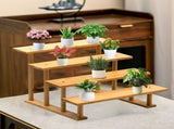 Wood 4 Tier Food Risers for Party, Statues and Legoss, Cologne Stand, Perfume V1366-AZ2-W-26401